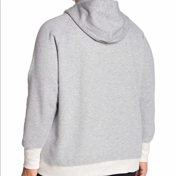 Champion Powerblend Hoodie Grey Plus Size 1X - Picture 6 of 6
